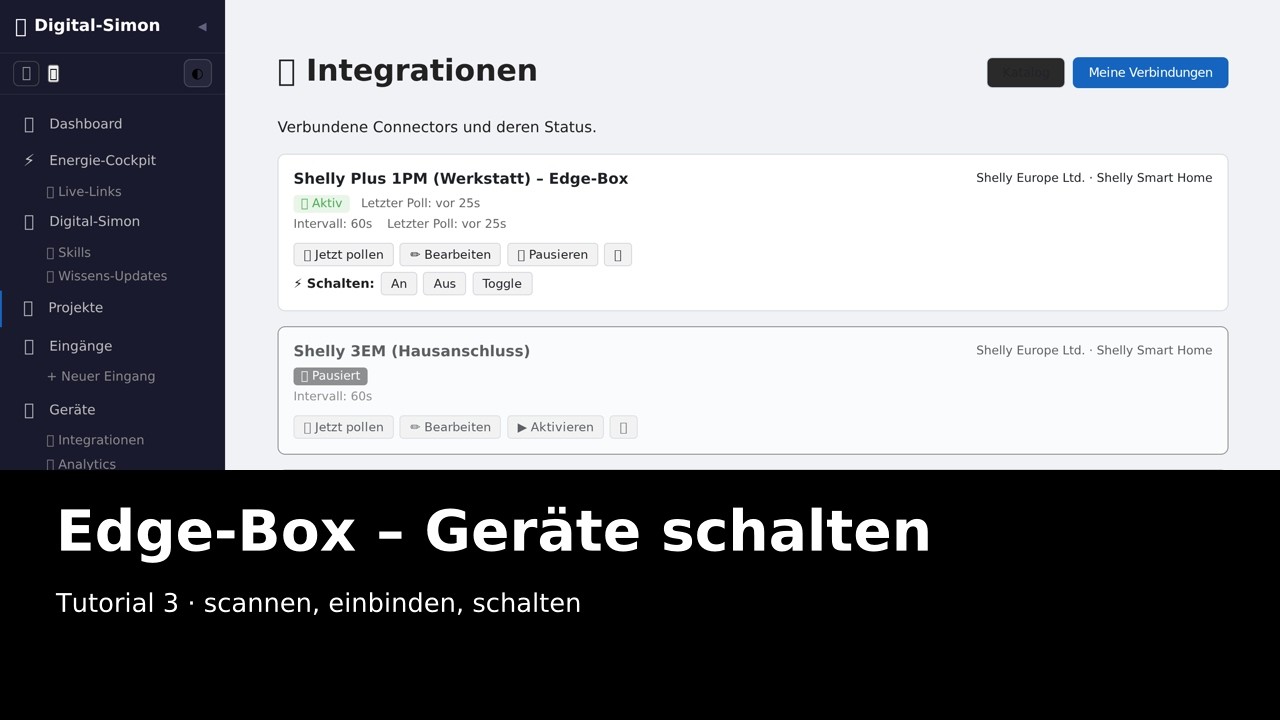 Vorschaubild: Edge-Box in Betrieb nehmen