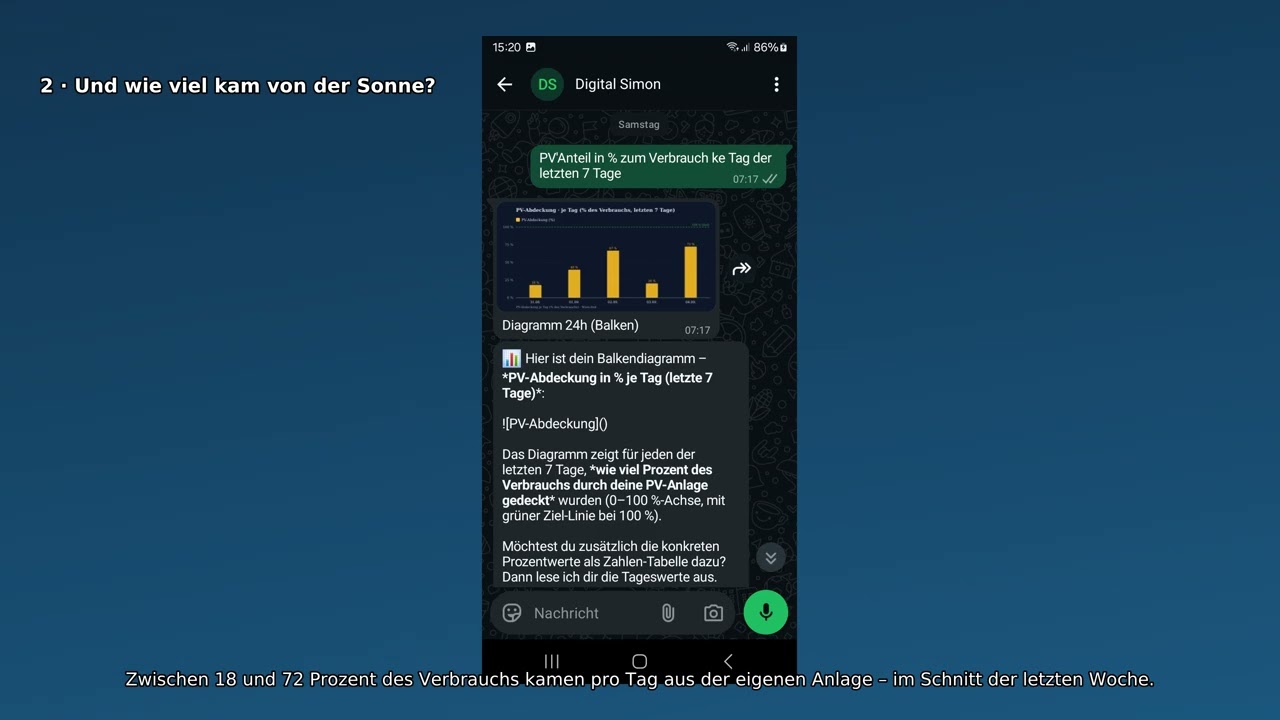 Vorschaubild: Was hat mich der Strom im Monat gekostet?